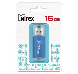 Флешка USB 2.0 Mirex UNIT AQUA 16GB (ecopack)