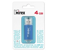 Флешка USB 2.0 Mirex UNIT AQUA 4GB (ecopack)