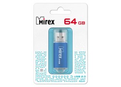 Флешка USB 2.0 Mirex UNIT AQUA 64GB (ecopack)
