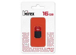 Флешка USB 2.0 Mirex ARTON RED 16GB (ecopack)