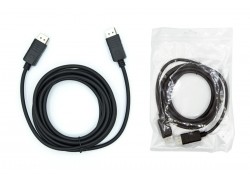 Кабель DisplayPort DP (папа - папа) 3 м черный