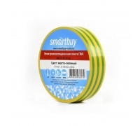 Изолента Smartbuy,  0.18х19мм, 20 метров, желто-зеленая (SBE-IT-19-20-yg)