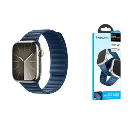 Ремешок для Apple Watch HOCO AS100 Тканый магнитный ремешок для часов iWatch AS100 (38/40/41 мм) синий