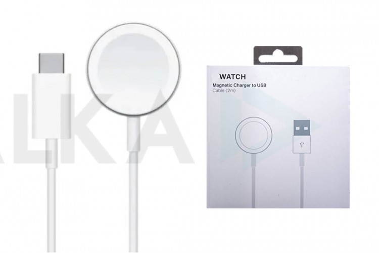 Беспроводное зарядное устройство Apple Watch magsafe 2 м (белый) (or.)