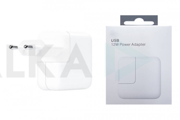 Сетевое зарядное устройство USB  iPad 12W (белый) (or.)