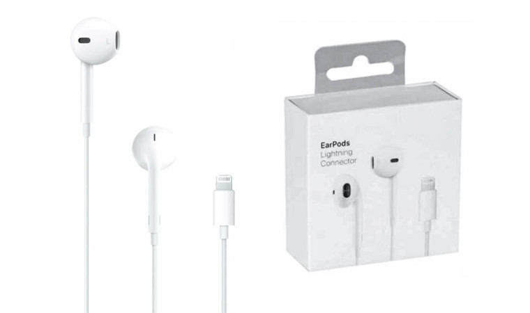 Наушники вакуумные проводные Apple EarPods Lightning Taiwan (or.) Наушники вакуумные проводные Apple EarPods Lightning Taiwan (or.)