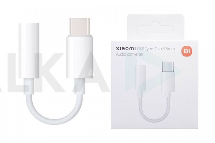 Адаптер для проводной гарнитуры Xiaomi c 3.5 мм на USB-C