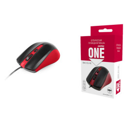 Мышь проводная Smartbuy ONE 352 (SBM-352-RK) (черно-красный)