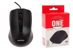 Мышь проводная Smartbuy ONE 352 (SBM-352-K) (черный)