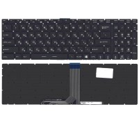 Клавиатура для ноутбука MSI GT72 черная с 7-цветной подсветкой