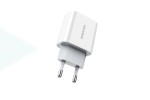 Сетевое зарядное устройство USB-C BOROFONE BA38A Plus Speedy PD20W port (белый)