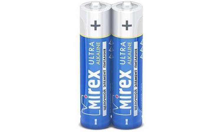 Батарейка алкалиновая Mirex LR03 / AAA 1,5V цена за спайку 2 шт (23702-LR03-S2) Батарейка алкалиновая Mirex LR03 / AAA 1,5V цена за спайку 2 шт (23702-LR03-S2)