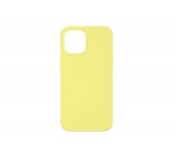 Чехол для iPhone 12 (6.1) Soft Touch (бледно-желтый)