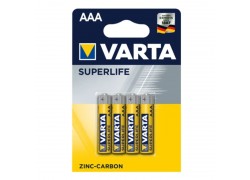 Батарейка солевая VARTA SUPER Heavy Duty R03 AAA/4BL (цена за блистер 4 шт)