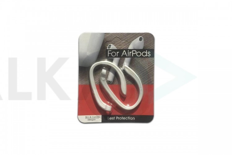 Заушники - держатели для наушников Airpods (белый)