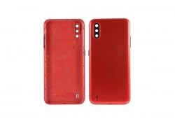 Задняя крышка для Samsung A015F Galaxy A01 (красный)