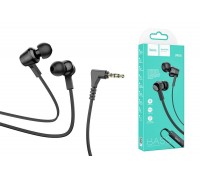 Наушники вакуумные проводные HOCO M86 Oceanic universal earphones (черный)
