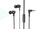 Наушники вакуумные проводные HOCO M86 Oceanic universal earphones (черный)