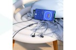 Наушники вакуумные проводные HOCO M86 Oceanic universal earphones (черный)