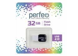 Флешка USB 2.0 Perfeo USB 32GB M02 White