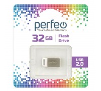 Флешка USB 2.0 Perfeo USB 32GB M05 Metal Series