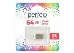 Флешка USB 2.0 Perfeo USB 64GB M05 Metal Series