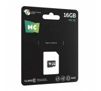 Карта памяти microSDHC More choice 16Gb Micro-SD Class10 V10 MC16 (Black)