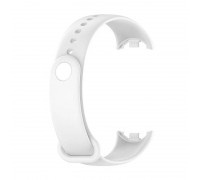 Ремешок силиконовый для XIAOMI MI Band 8/9 белый