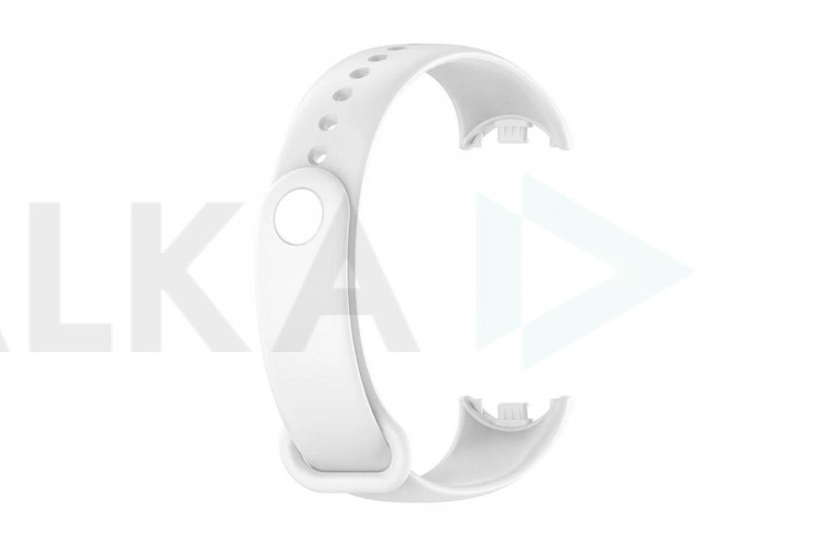 Ремешок силиконовый для XIAOMI MI Band 8/9 белый