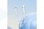 Адаптер для проводной гарнитуры c 3.5 мм на Lighting BOROFONE BV22 (синий)