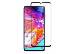 Защитное стекло дисплея Samsung Galaxy A70/A70S/A12 (A705) 10D без упаковки (черный)