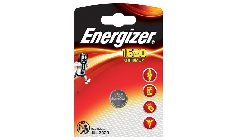 Батарейка литиевая Energizer Lithium CR1620 BL1 цена за блистер 1 шт Батарейка литиевая Energizer Lithium CR1620 BL1 цена за блистер 1 шт