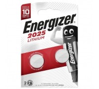Батарейка литиевая Energizer Lithium CR2025 BL2 цена за блистер 2 шт