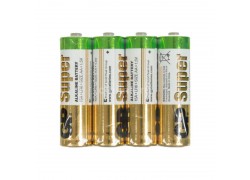 Батарейка алкалиновая GP LR06 /АА S4 упаковка спайка цена за 4 шт (GP15ARS-2SB4)