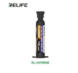 Лак изоляционный (паяльная маска) RELIFE RL-UVH902B черный
