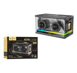 Акустическая система HOCO BS62 Flash cold energy 2.1 desktop BT speaker цвет черный