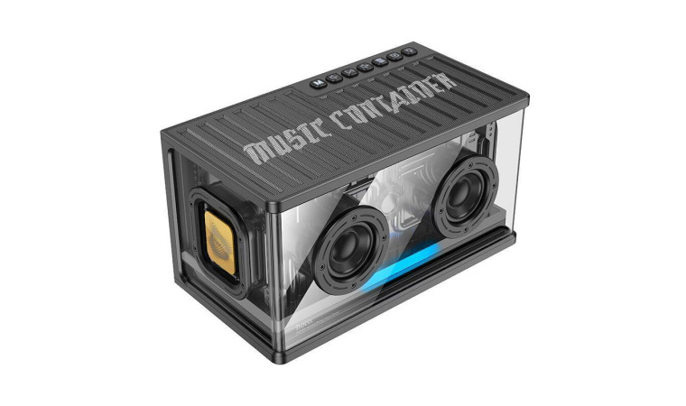 Акустическая система HOCO BS62 Flash cold energy 2.1 desktop BT speaker цвет черный Акустическая система HOCO BS62 Flash cold energy 2.1 desktop BT speaker цвет черный