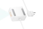 Сетевой фильтр HOCO AC27 Descanso 2 socket (with PD30W/2C1A) 2м (белый)