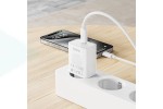 Сетевое зарядное устройство USB-C HOCO C143A Benefit (белый)
