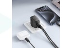 Сетевое зарядное устройство USB + USB-C HOCO CS61A Bright PD30W+QC3.0 (черный)