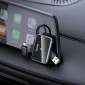 Автомобильный беспроводной адаптер CarPlay HOCO HU1 Way (серый металл)