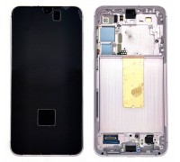 Дисплей для Samsung S916B Galaxy S23 Plus Lavender в сборе с тачскрином + рамка, 100%
