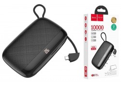 Универсальный дополнительный аккумулятор Power Bank HOCO S29 кабель MicroUSB (10000 mAh) (черный)