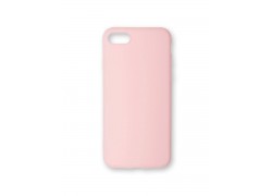 Чехол для iPhone 5/5S/5SE тонкий (бледно-розовый)