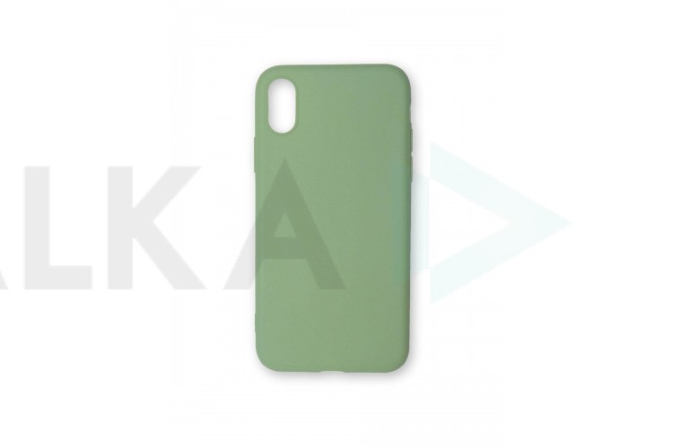 Чехол для iPhone XR тонкий (оливковый)