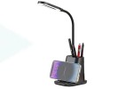 Беспроводное зарядное устройство 3 в 1 XO WX032 с лампой (pen holder, desk lamp, wireless charger) 3 in 1 25W wireless charger (Чёрный)