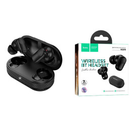 Наушники вакуумные беспроводные HOCO EQ19 Duke Ⅴ true wireless BT headset (черный)