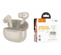 Наушники вакуумные беспроводные HOCO EQ24 Estrella wireless BT headset (золотая монета)