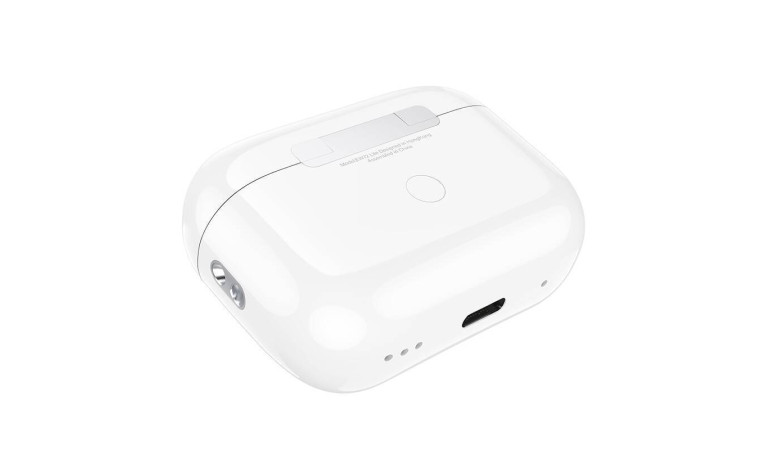 Наушники вакуумные беспроводные HOCO EW72 Lite Soar true wireless touch screen BT headset (белый) с дисплеем