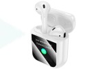 Наушники вакуумные беспроводные HOCO EW80 Magnificent true wireless touch screen BT headset (белый)